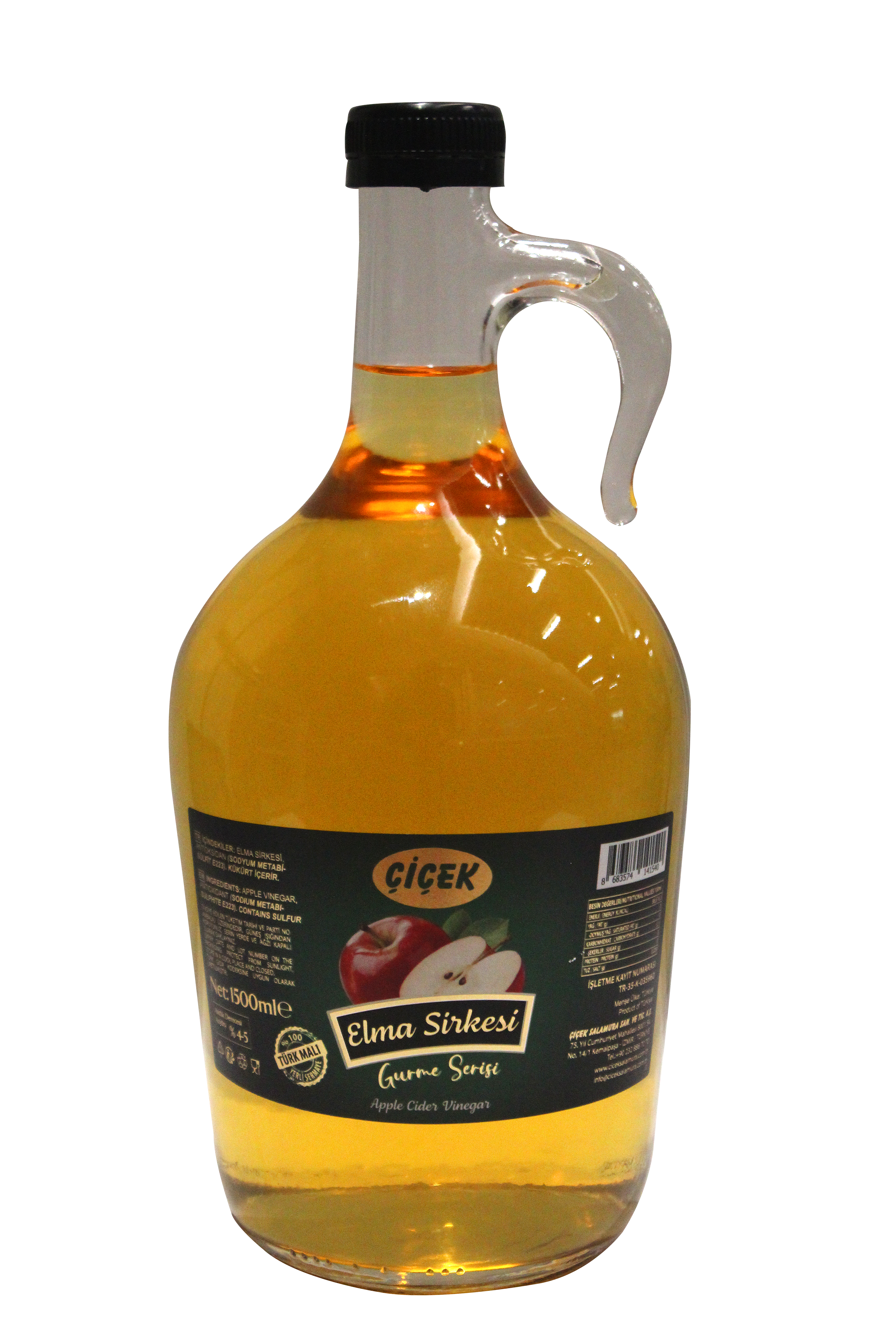 Elma Sirkesi  1500 ml.